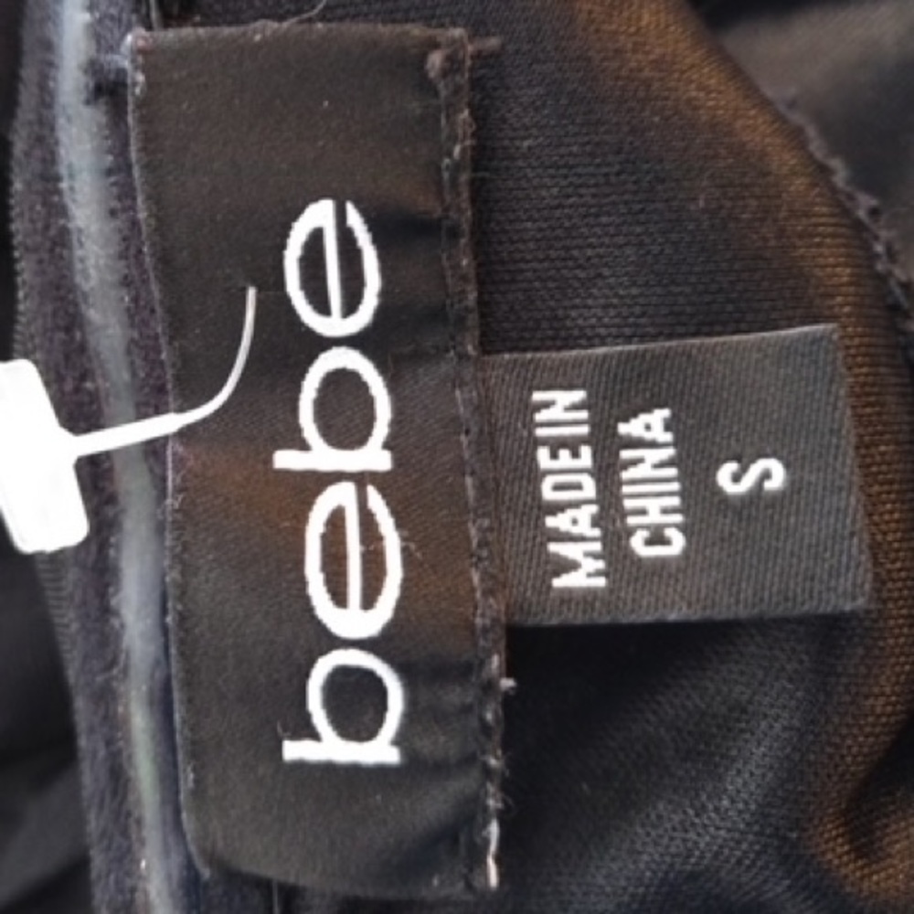Bebe Black Mini Dress - Picture 3 of 3